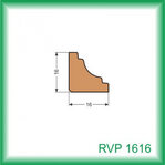 Vnútorná rohová lišta - RVP1616