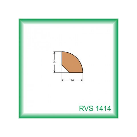 Vnútorná rohová lišta - RVS1414
