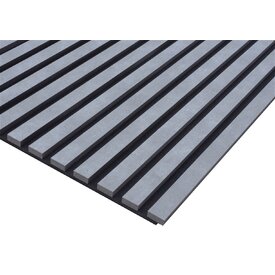 Akustický lamelový panel Beton šedý fóliovaný