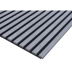Akustický lamelový panel Beton šedý fóliovaný