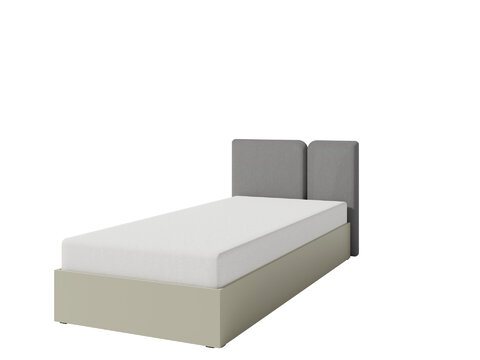 Detská posteľ LC13 (bez matraca) eukalyptus/dub baltik 212x107x88