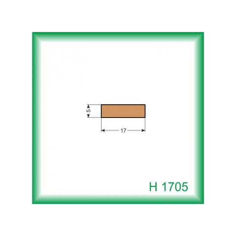Hranol - H1705 /na objednávku - min. odber 100 m