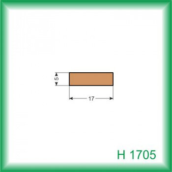 Hranol - H1705 /na objednávku - min. odber 100 m