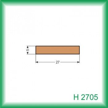 Hranol - H2705 /na objednávku - min. odber 100 m