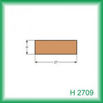 Hranol - H2709 /na objednávku - min. odber 100 m