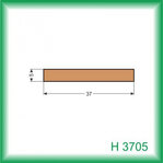 Hranol - H3705 /na objednávku - min. odber 100 m