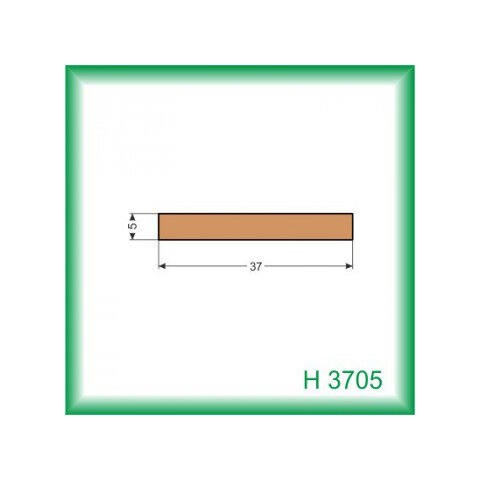 Hranol - H3705 /na objednávku - min. odber 100 m