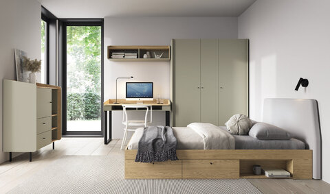 Komoda AE09 eukalyptus 95x42x115