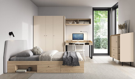 Komoda AE09 piesková 95x42x115