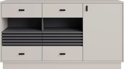 Komoda AL08 kašmír 155x40x85