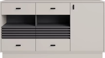 Komoda AL08 kašmír 155x40x85