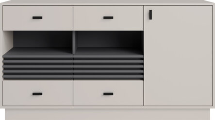 Komoda AL08 kašmír 155x40x85