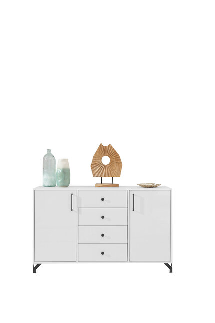 Komoda BE06 biela 140x40x85