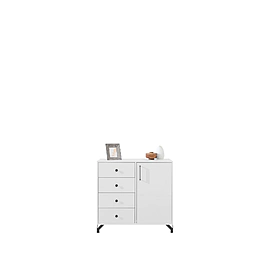 Komoda BE07 biela 90x40x85