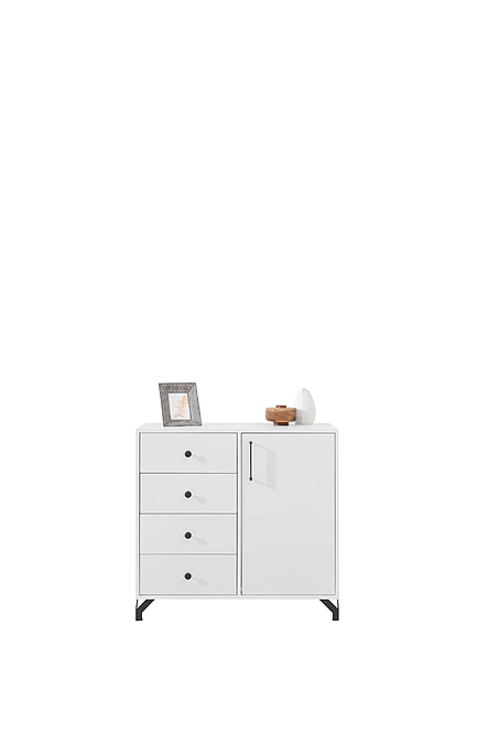 Komoda BE07 biela 90x40x85