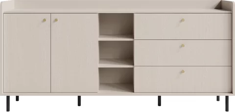 Komoda GR04 piesková 193,5x42x91