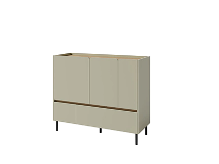Komoda LC08 eukalyptus/dub baltik 120x40x105