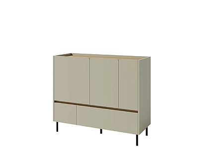 Komoda LC08 eukalyptus/dub baltik 120x40x105