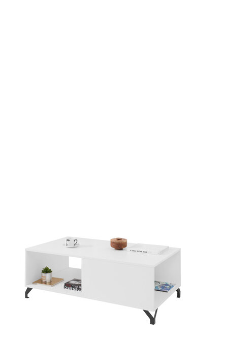 Konferenčný stolík BE10 biely 120x65x43