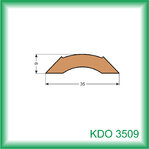 Krycia lišta - KDO3509 /na objednávku - min. odber 100 m