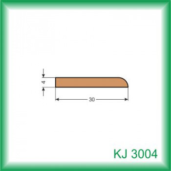 Krycia lišta - KJ3004 /na objednávku - min. odber 100 m
