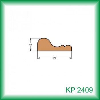 Krycia lišta - KP2409 /na objednávku - min. odber 100 m