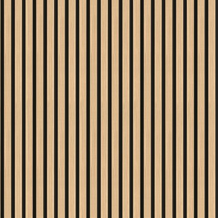 Lamelový panel M-line Natural black