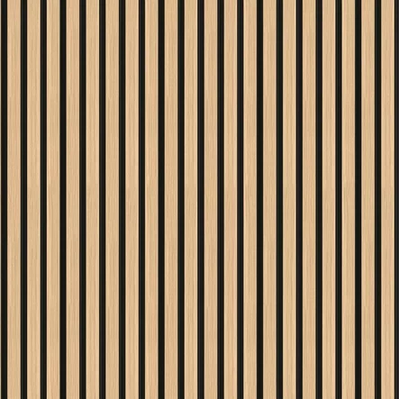Lamelový panel M-line Natural black