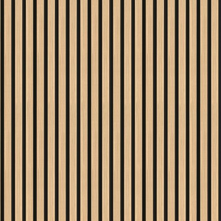 Lamelový panel M-line Natural black