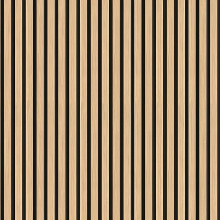 Lamelový panel M-line Natural black
