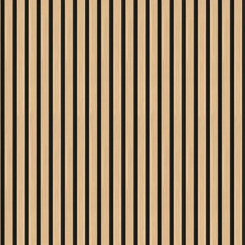 Lamelový panel M-line Natural black
