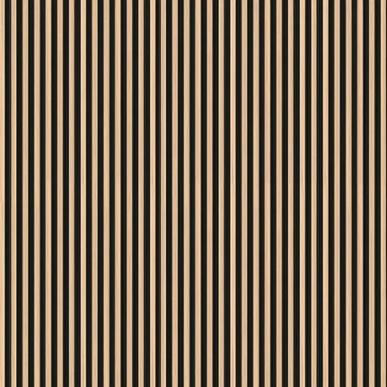 Lamelový panel S-line Natural black
