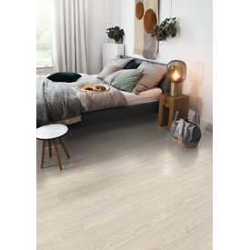 Laminátová podlaha Dub Soria biely