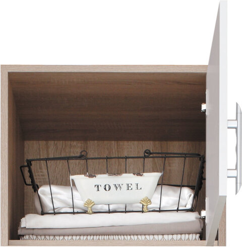 Nadstavec na poličkovú skriňu Smart 5 L/P kašmír 50x40x56