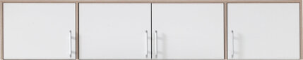 Nadstavec na šatníkovú skriňu Smart 1 biela/dub sonoma 200x40x56