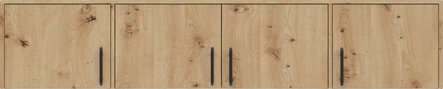 Nadstavec na šatníkovú skriňu Smart 1 dub artisan 200x40x56