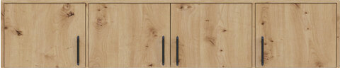 Nadstavec na šatníkovú skriňu Smart 1 dub artisan 200x40x56