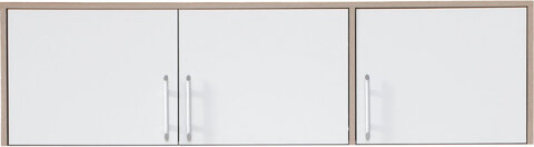 Nadstavec na šatníkovú skriňu Smart 2 biela/dub sonoma 150x40x56
