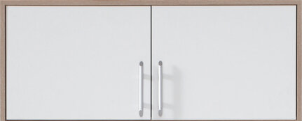 Nadstavec na šatníkovú skriňu Smart 3 biela/dub sonoma 100x40x56