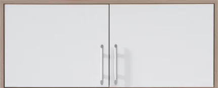 Nadstavec na šatníkovú skriňu Smart 3 biela/dub sonoma 100x40x56