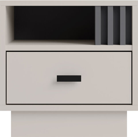 Nočný stolík AL20 L/P kašmír 40x36x40