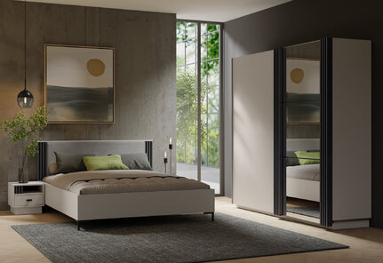 Nočný stolík AL20 L/P kašmír 40x36x40