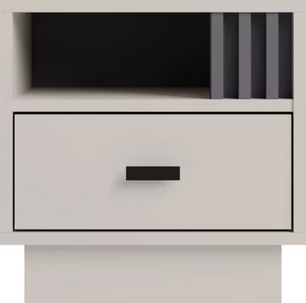 Nočný stolík AL20 L/P kašmír 40x36x40