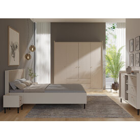 Nočný stolík GR15 piesková 40x36x41