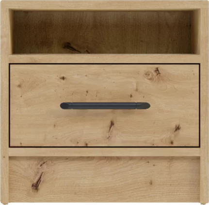Nočný stolík Smart 9 L/P dub artisan 40x40x35