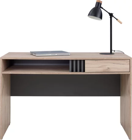 Písací stôl AL09 dub estana/antracit 120x55x76