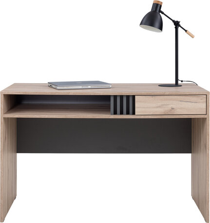 Písací stôl AL09 dub estana/antracit 120x55x76