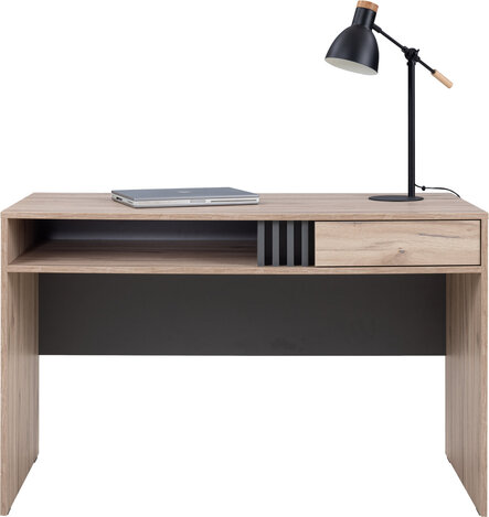 Písací stôl AL09 dub estana/antracit 120x55x76