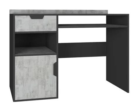 Písací stôl NN09 grafit/enigma 125x55x85
