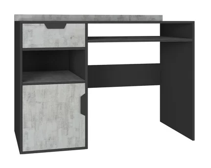 Písací stôl NN09 grafit/enigma 125x55x85